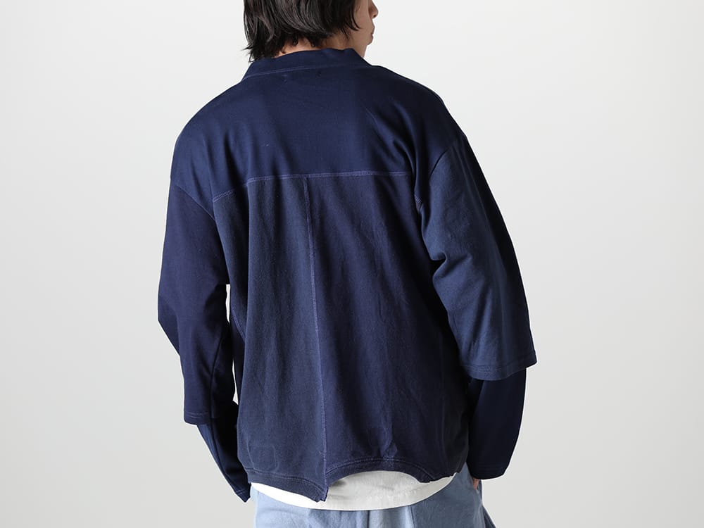 インク 2023SS - The third delivery from the ink 2023SS collection has arived! Available in stores and mail order from now on! - ink23-05-Navy(Upside Down Cardigan Navy) - 1-013