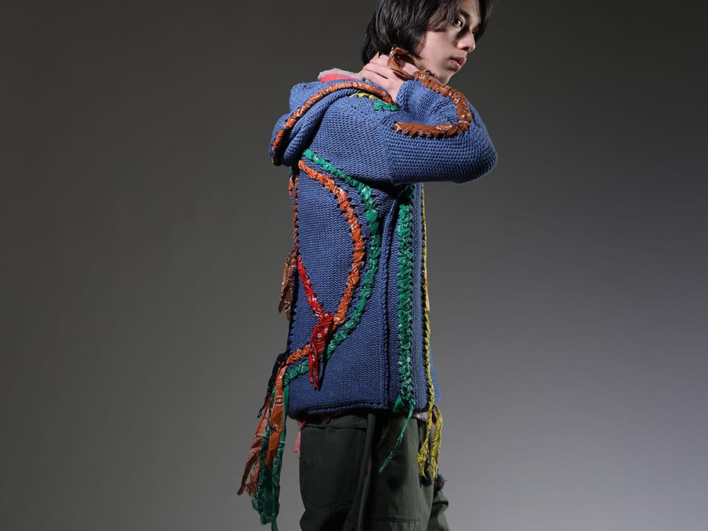 ALANUI 2023SS - A one-of-a-kind look with multiple bandana details - LMHS23-017(Inner Peace Baja Hoodie) - 2-002