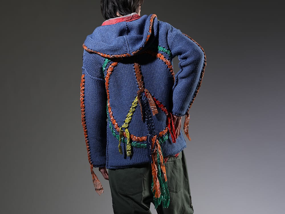 ALANUI 2023SS - A one-of-a-kind look with multiple bandana details - LMHS23-017(Inner Peace Baja Hoodie) - 2-003