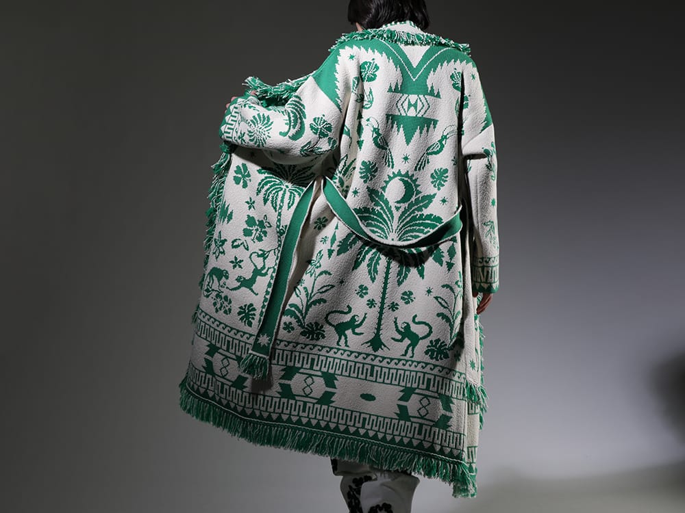 ALANUI 2023SS - Coat with an ethnic atmosphere - LMHS23-109(The Explosion Of Nature Coat) - 2-003