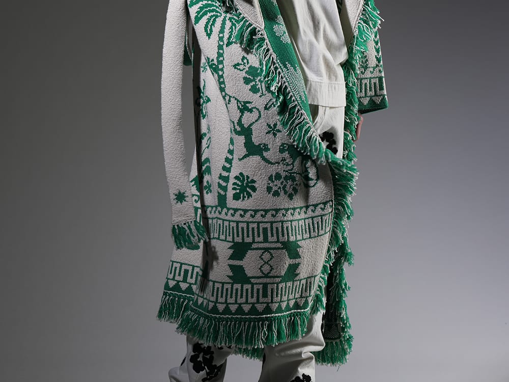 ALANUI 2023SS - Coat with an ethnic atmosphere - LMHS23-109(The Explosion Of Nature Coat) - 2-005