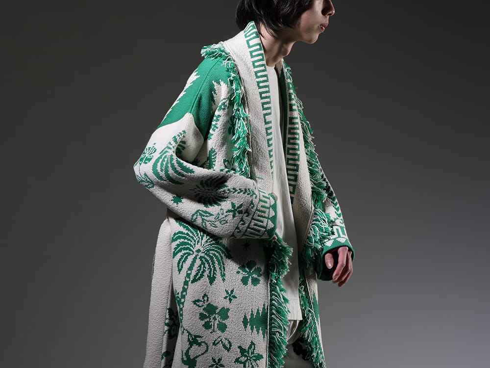 ALANUI 2023SS - Coat with an ethnic atmosphere - LMHS23-109(The Explosion Of Nature Coat) - 2-006