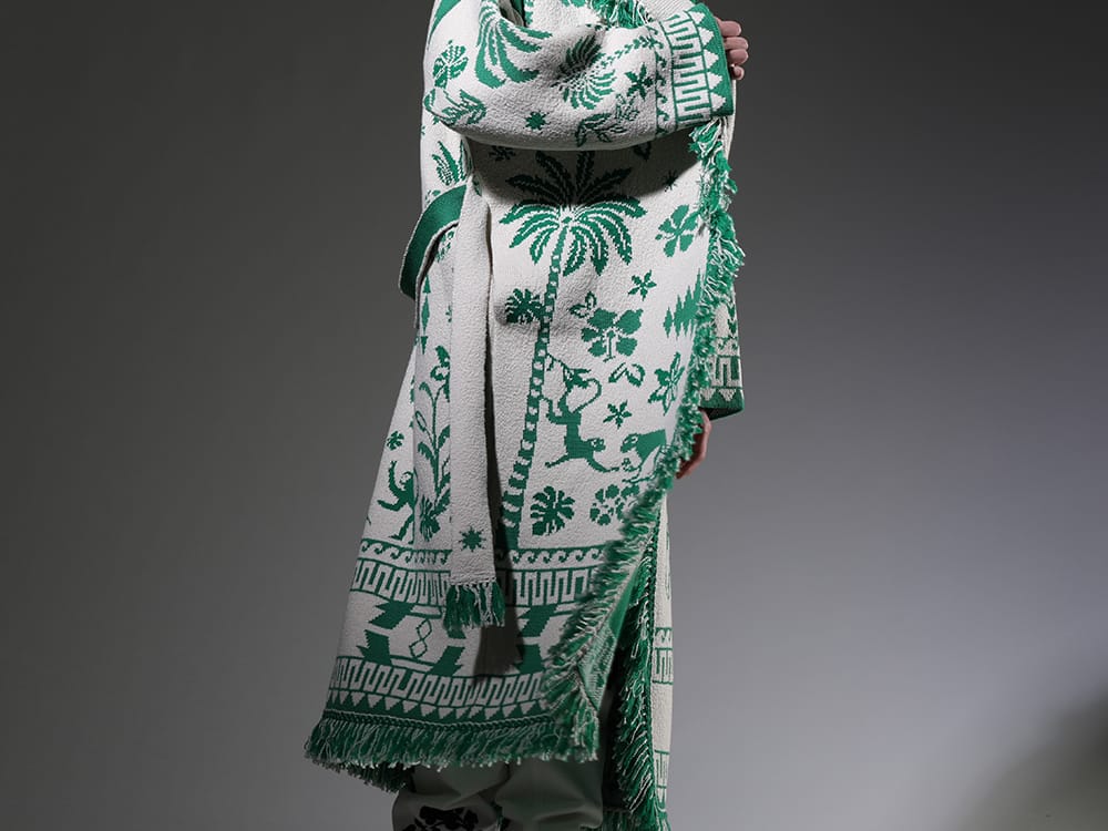 ALANUI 2023SS - Coat with an ethnic atmosphere - LMHS23-109(The Explosion Of Nature Coat)   - 2-007