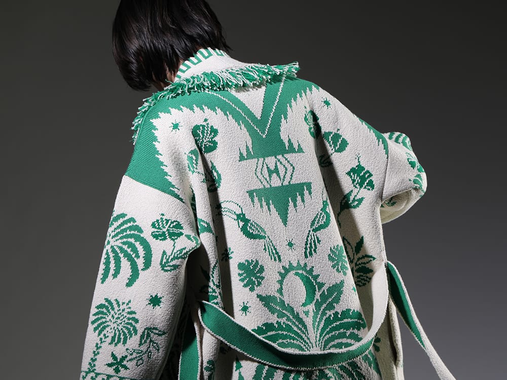 ALANUI 2023SS - Coat with an ethnic atmosphere - LMHS23-109(The Explosion Of Nature Coat) - 2-008