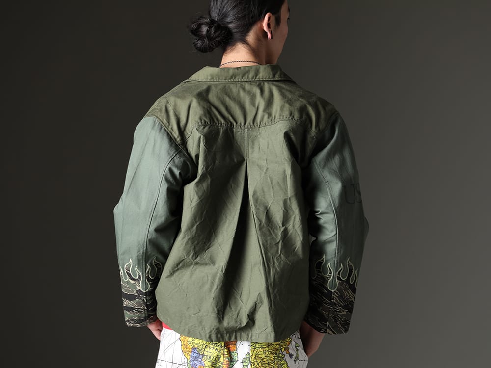 インク 2023SS - ミリタリーアイテムを解体して再構築されたアイテム。 - ink23-02-Tiger-M(ファイアーエンブレムジャケット タイガー - M) - 2-003