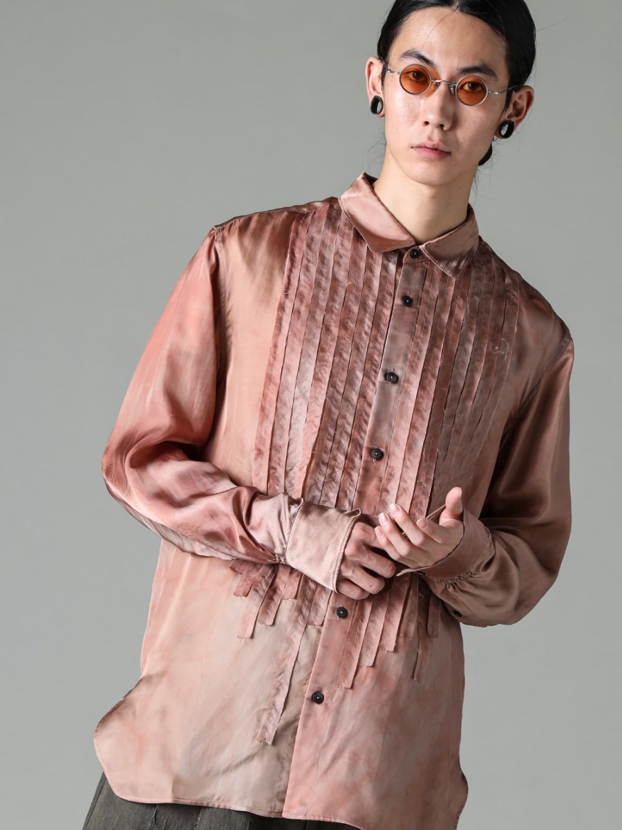 ZIGGY CHEN 23SS 0M2310712 Histogramic Stripe-Shirt 5-005