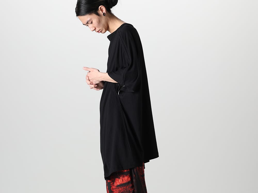 Ground Y 2023SS - Ground Y 2023SS collection, the third delivery has arrived! Now available both in-store and mail order! - GI-T03-046(Right Shirring Shoulder T-shirt) - 1-005