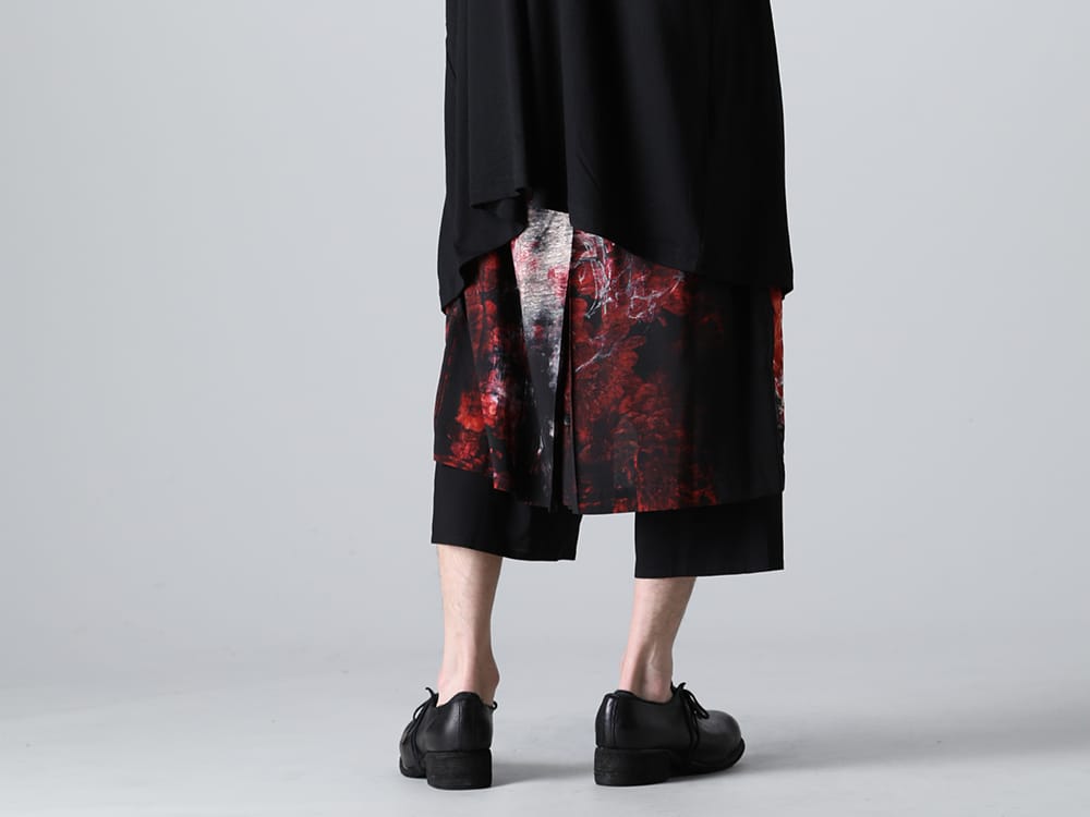 Ground Y 2023SS - Ground Y 2023SS collection, the third delivery has arrived! Now available both in-store and mail order! - GI-P13-216(Enka(Flower) 3Way Wrap Pants) - 1-011