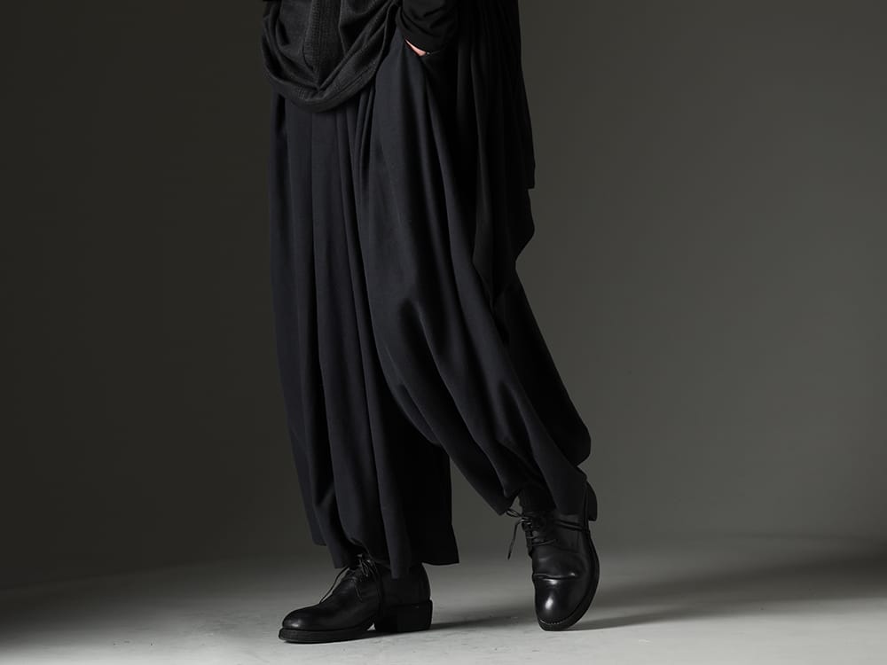 kujaku / Guidi 2023SS The Benibana Pants, a classic from kujaku. - KJ-23SS13(Benibana Pants) 792Z(Classic Derby Shoes Double Sole - Horse Full Grain Leather) - 3-002