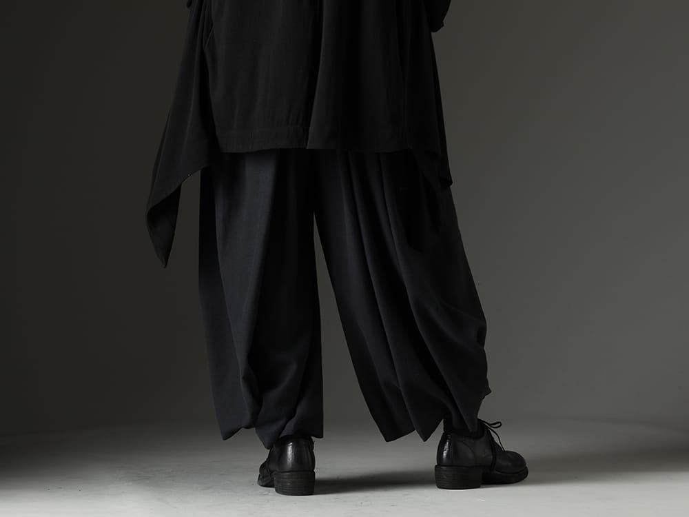 kujaku / Guidi 2023SS The Benibana Pants, a classic from kujaku. - KJ-23SS13(Benibana Pants) 792Z(Classic Derby Shoes Double Sole - Horse Full Grain Leather) - 3-003