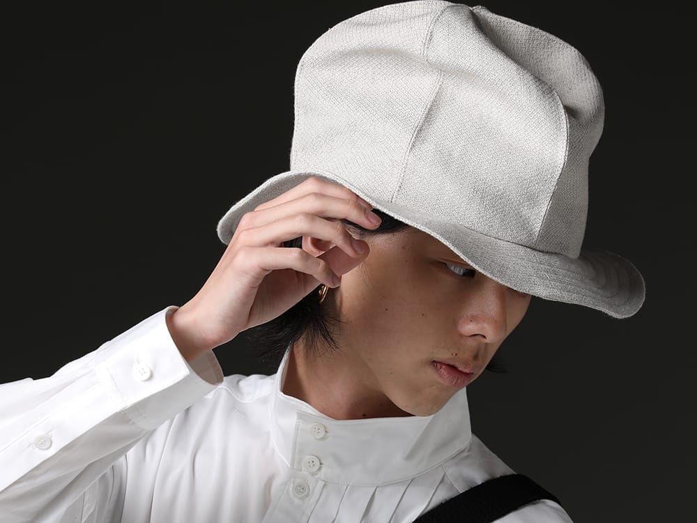 nude:masahiko maruyama 2023SS - A combination of crisp white and small items for contrast. - NU-1675-Ecru(Ovesized Hat Ecru) - 2-009