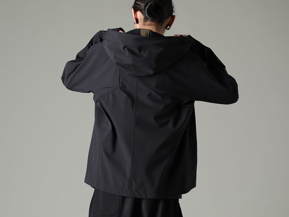 デヴォア 2023SS - 高機能素材のアイテムで雨も気にせず着用できる万能アイテム - FJK-SDXF(フーデッド ジャケット シェラー - ダイナミック) - 2-003