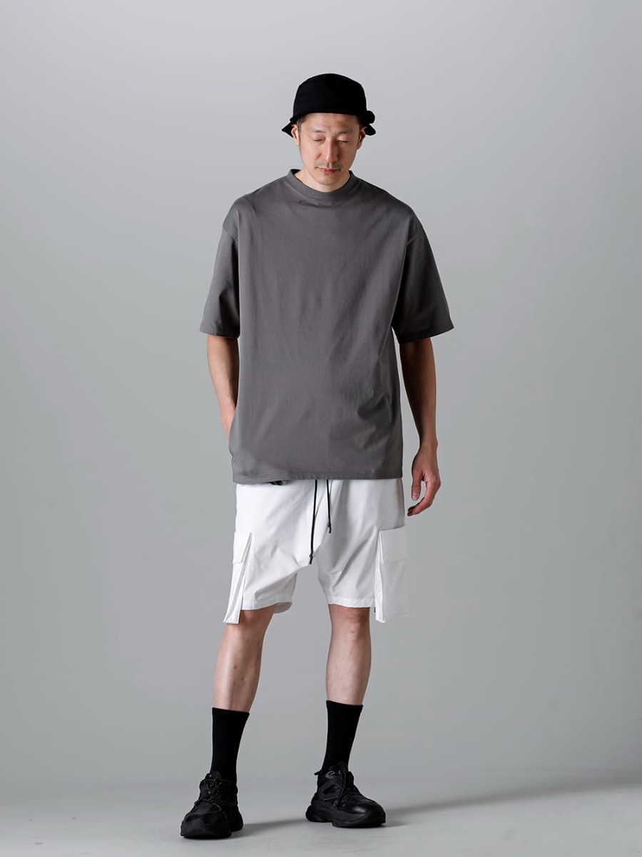 RIPVANWINKLE - リップヴァンウィンクル 2023SS RW-548 ドロップショルダーT 1-003