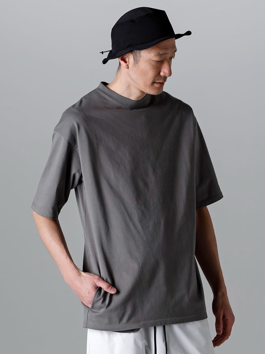 RIPVANWINKLE - リップヴァンウィンクル 2023SS RW-548 ドロップショルダーT 1-004