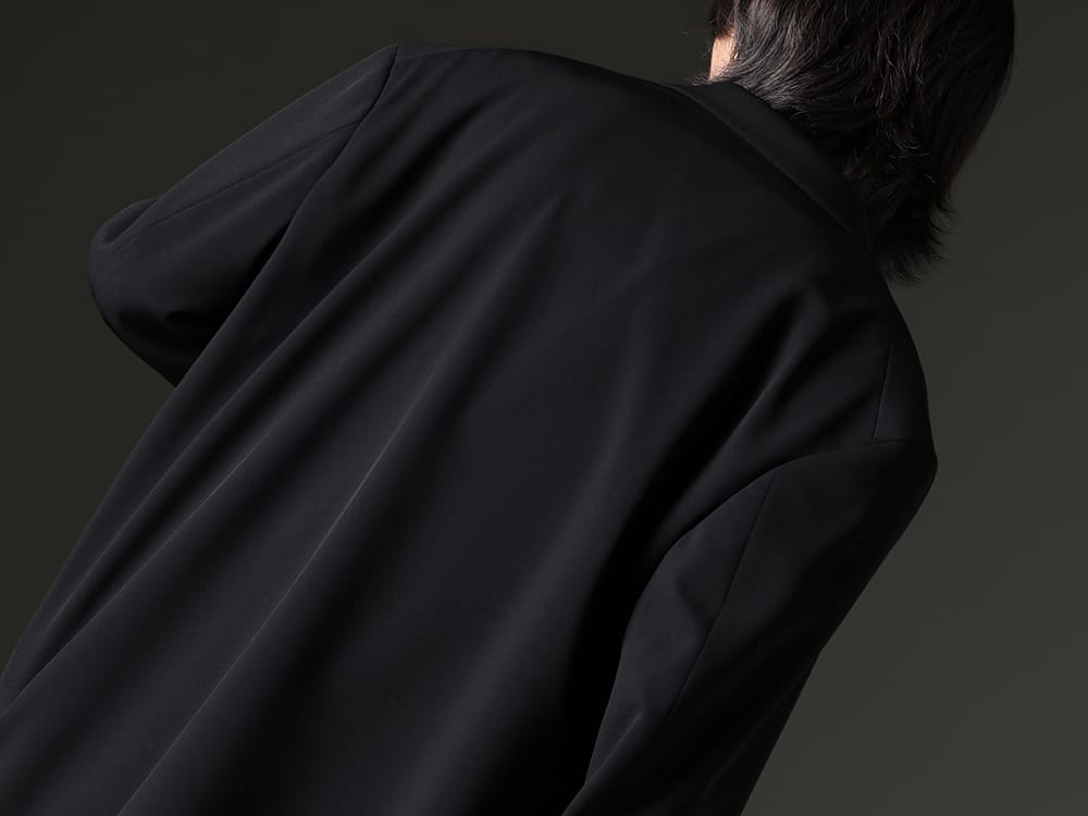 Yohji Yamamoto 2023SS - Dress that expresses drape through pattern work - HZ-J35-102(Draping Jacket - A) - 2-007