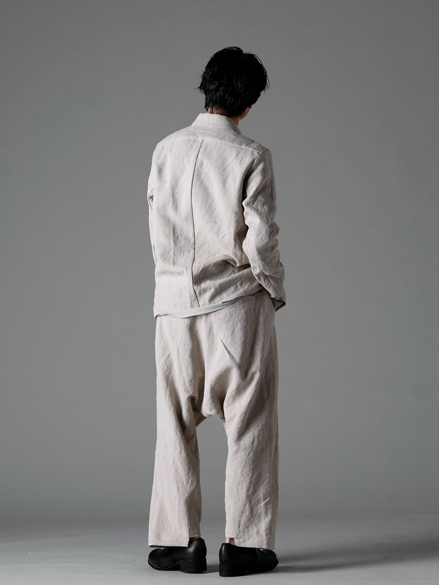 individual sentiments 23SS heavy canvas linen set up styling