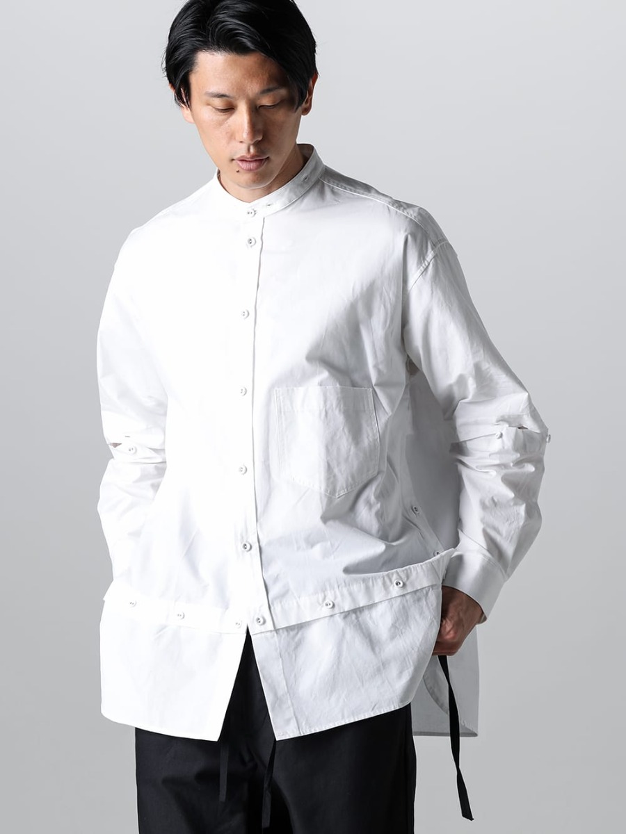 The Viridi-anne - ザ ヴィリジアン 2023SS 見出し3 - VI-3581-02 - デタッチャブル シャツ 3-001