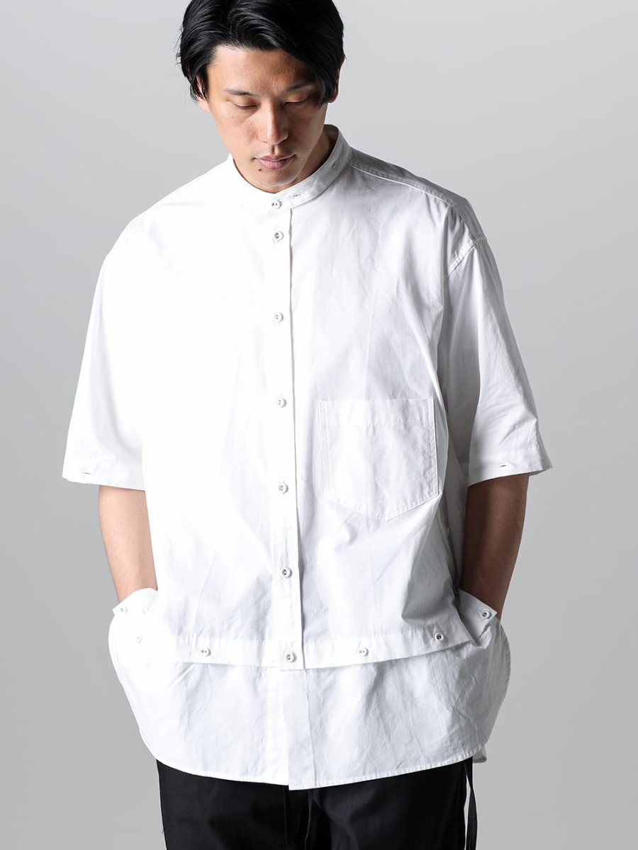 The Viridi-anne - ザ ヴィリジアン 2023SS 見出し3 - VI-3581-02 - デタッチャブル シャツ 3-004