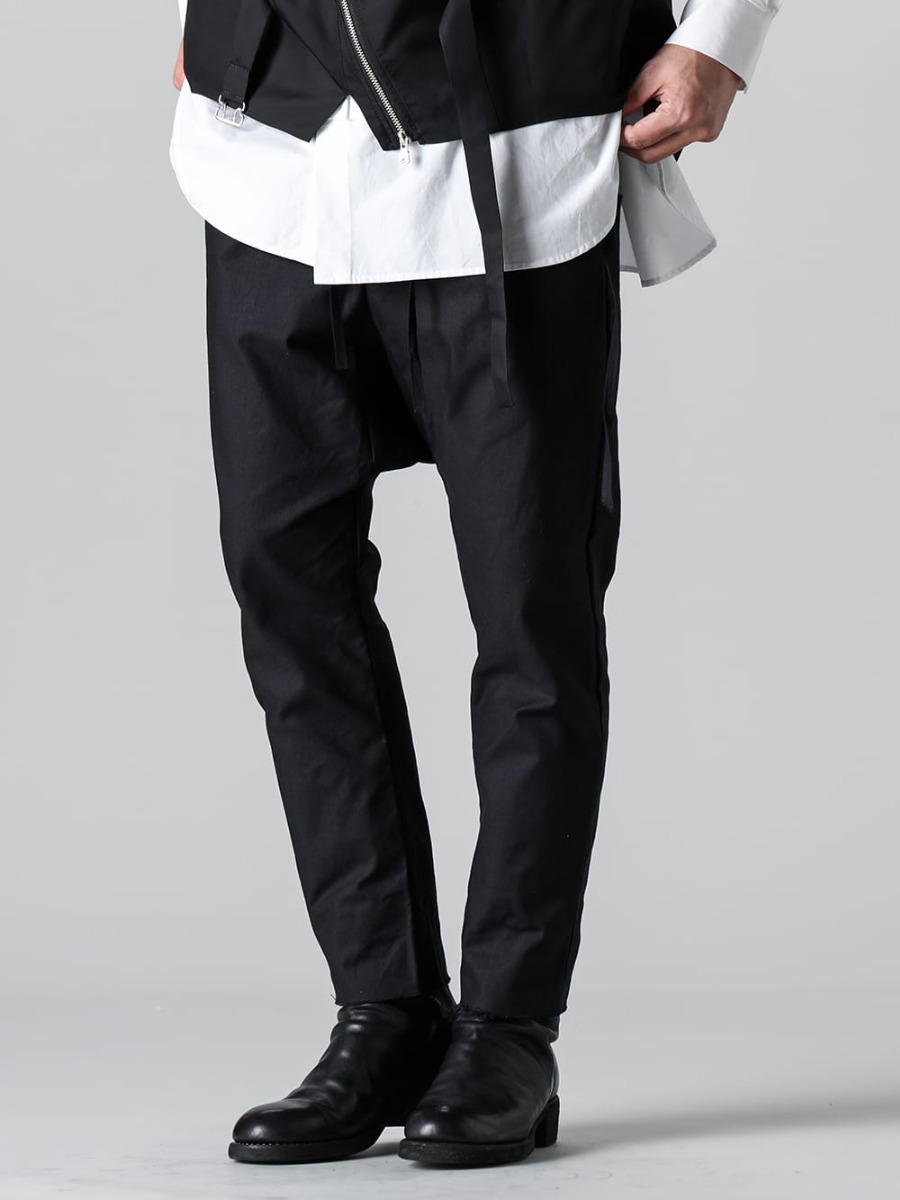 ASKyy - アスキー 2023SS 見出し3 - N12 - ロー クロッチ パンツ -ライト- - 788Z_H - バックジップブーツ ダブルソール - ホース フルグレイン レザー 3-005