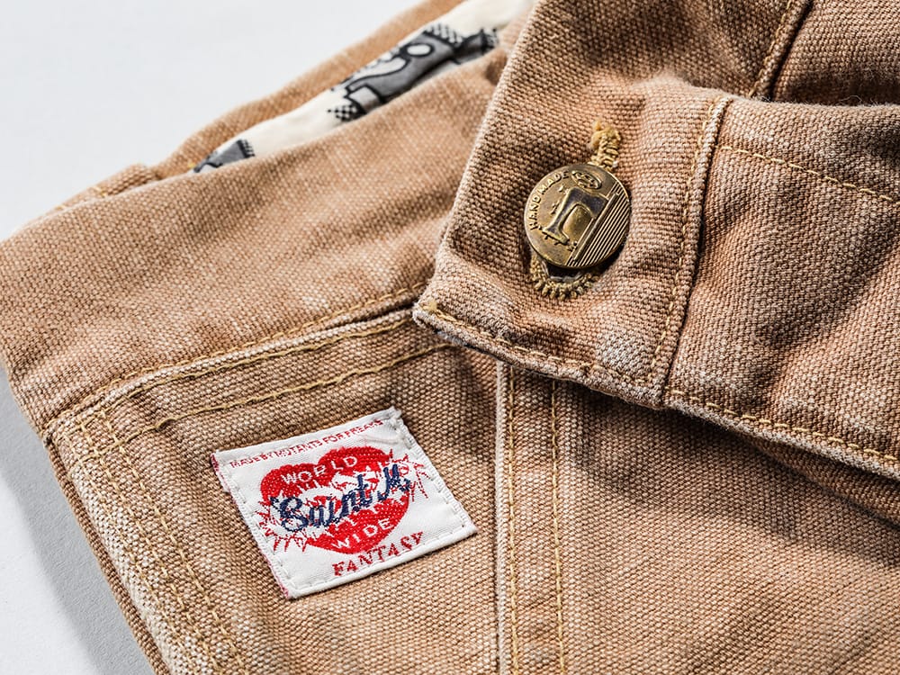 SAINT MICHAEL 2023SS - ©️SAINT M×××××× 2023春夏系列的第7弹单品发布了!现在店铺和网上销售同时开始! - SM-S23-0000-061(DOUBLE KNEE Pants) - 1-014