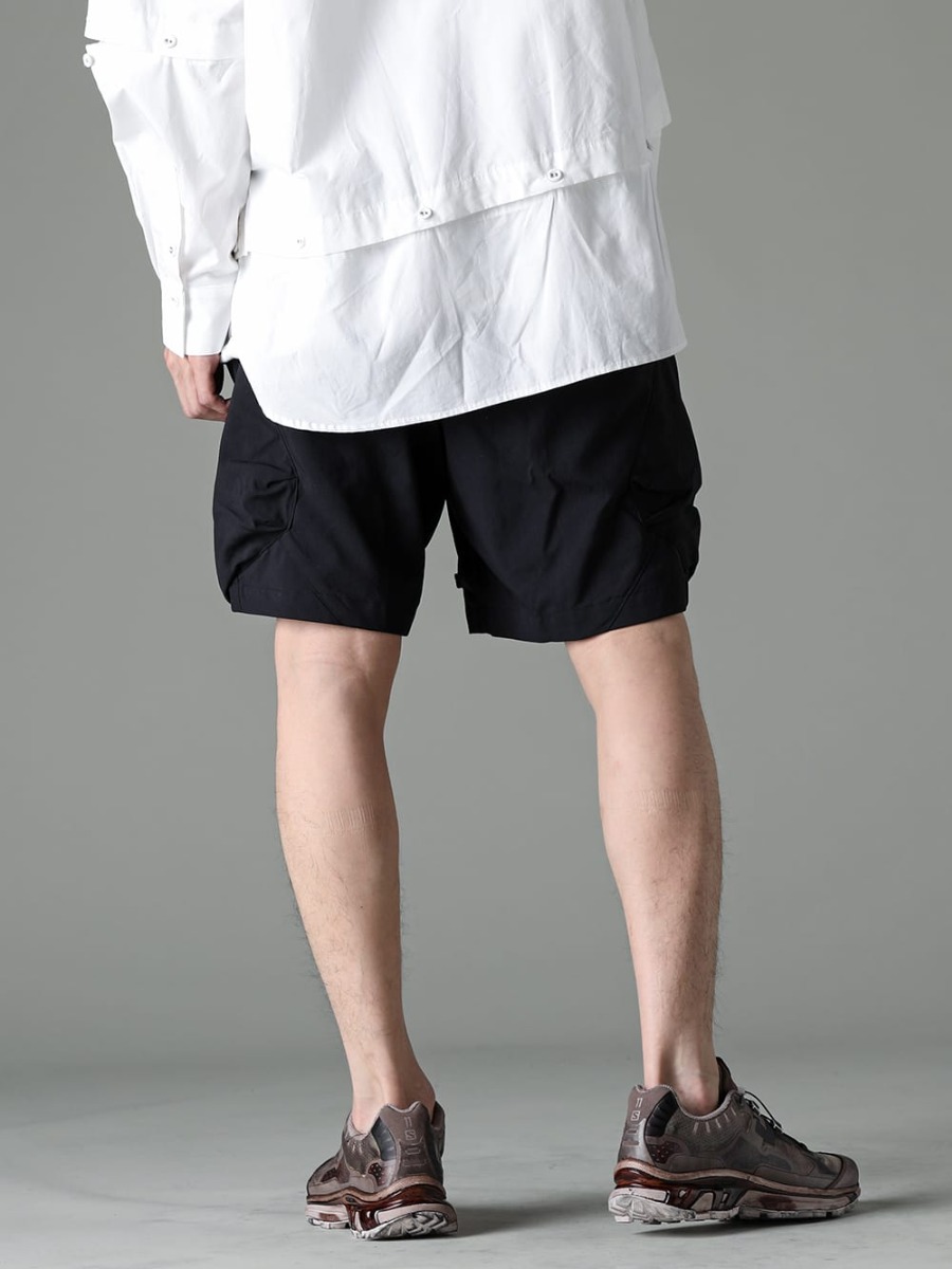ACRONYM - アクロニウム 2023SS 究極のテックウェアブランドが手がけるショーツ - SP29-M-Black - Nylon Stretch BDU Short Pant Black - BAMBA5-11XS-Dirty Gray - バンバ5 - 11XS - ダーティグレー 3-002