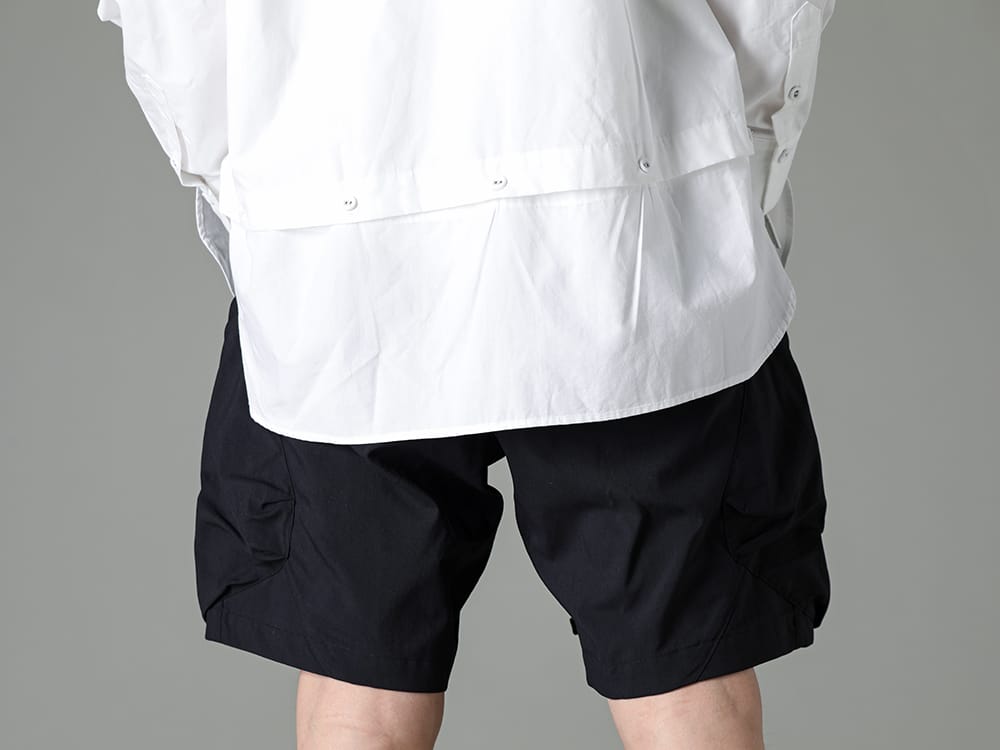 ACRONYM - アクロニウム 2023SS 究極のテックウェアブランドが手がけるショーツ - SP29-M-Black - Nylon Stretch BDU Short Pant Black 3-004