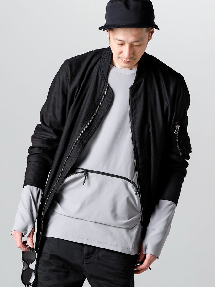 RIPVANWINKLE 2023SS Keep an eye on Trail L/S for storing sunglasses, a must for midsummer.  - MA-1 goes well with every pants item. RW-541 - MA-1 - RW-501-Sand Beige - Trail L/S Sand Beige - RW-556 - Field Hat - RW-553-Black - Anatolia Black 2-001