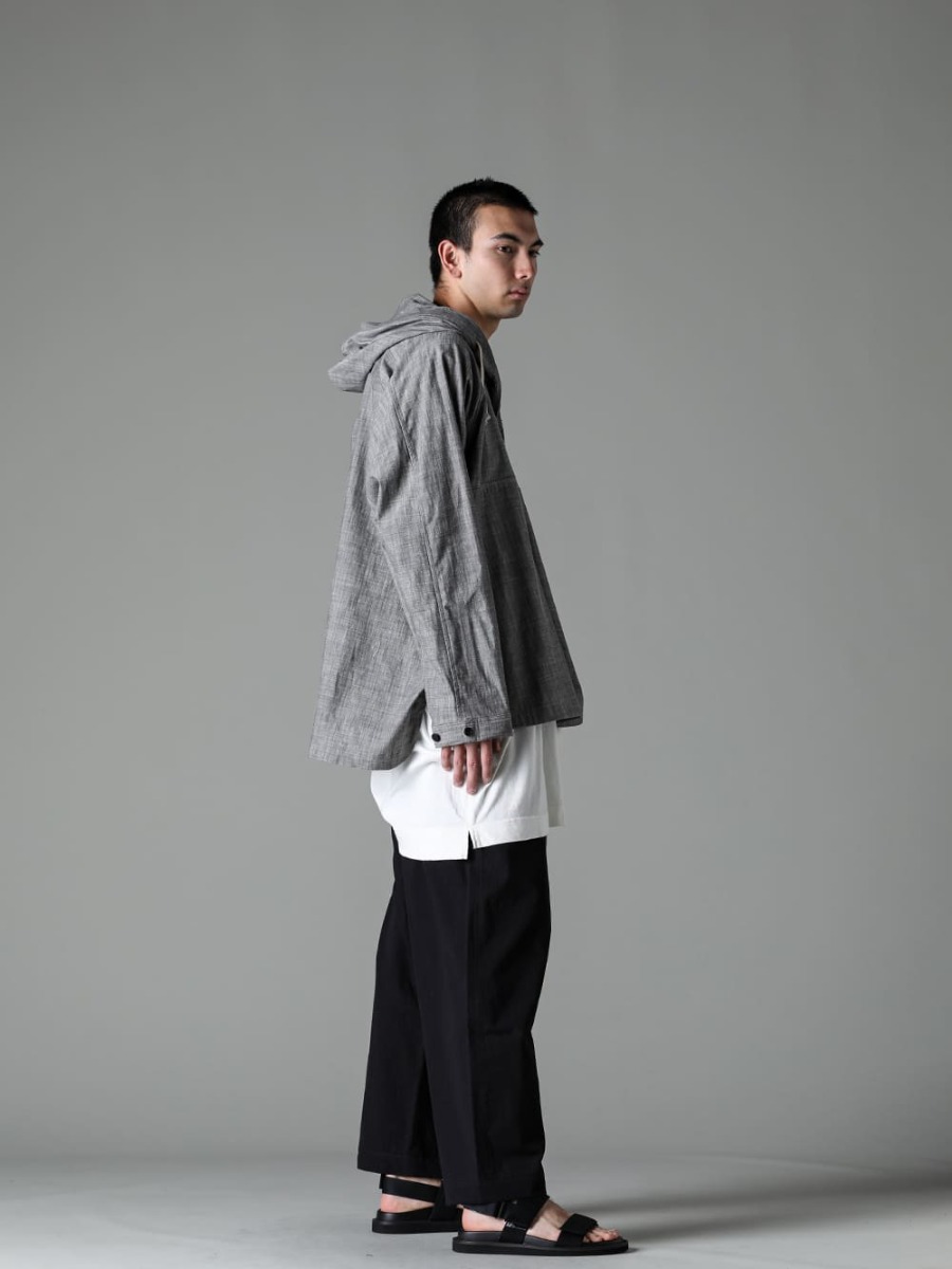 O project 23SS Anorak Hoodie Pullover Styling - FASCINATE BLOG