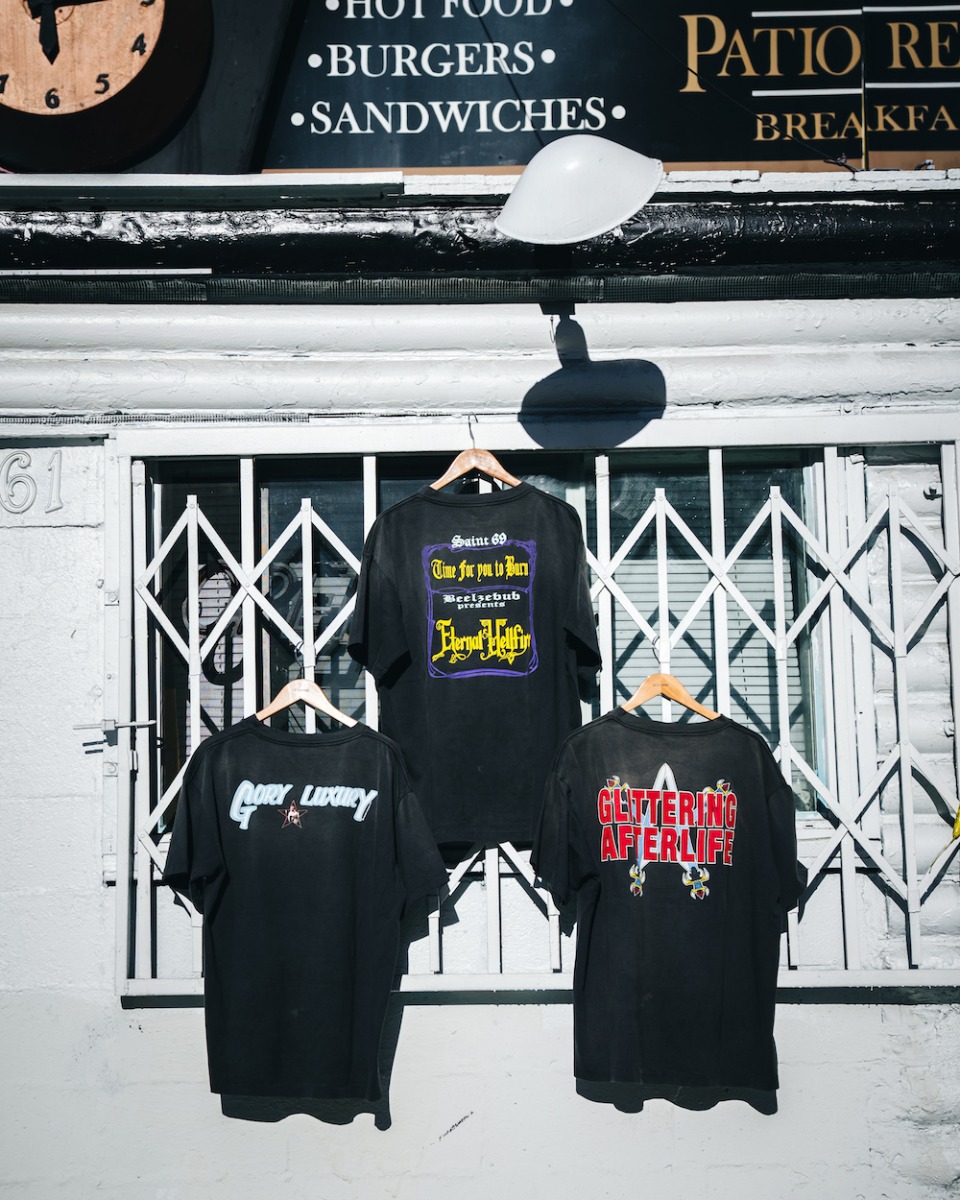 セントマイケル 2023SS - ©SAINT M××××××(セントマイケル) 2023春夏コレクションより第9弾目のアイテムがリリース！5/20(土)午前10時より店頭、通販共に同時販売開始！ - SM-S23-0000-003(DEVIL HND ショートスリーブTシャツ) SM-S23-0000-010(AFTR LIFE ショートスリーブTシャツ) - 1-008