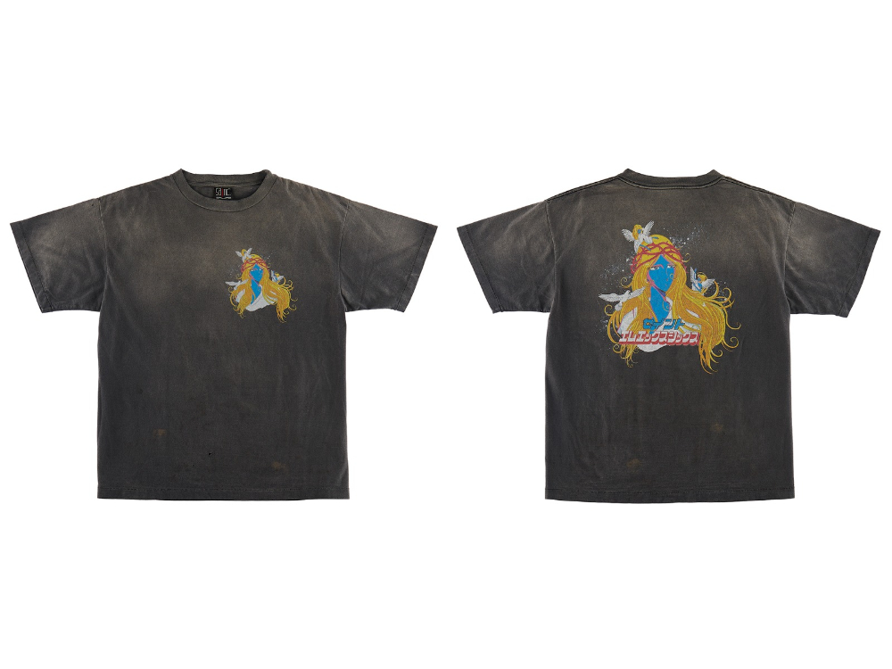 セントマイケル 2023SS - ©SAINT M××××××(セントマイケル) 2023春夏コレクションより第9弾目のアイテムがリリース！5/20(土)午前10時より店頭、通販共に同時販売開始！ - SM-S23-0000-013(BLUE FACE ショートスリーブTシャツ) - 1-012