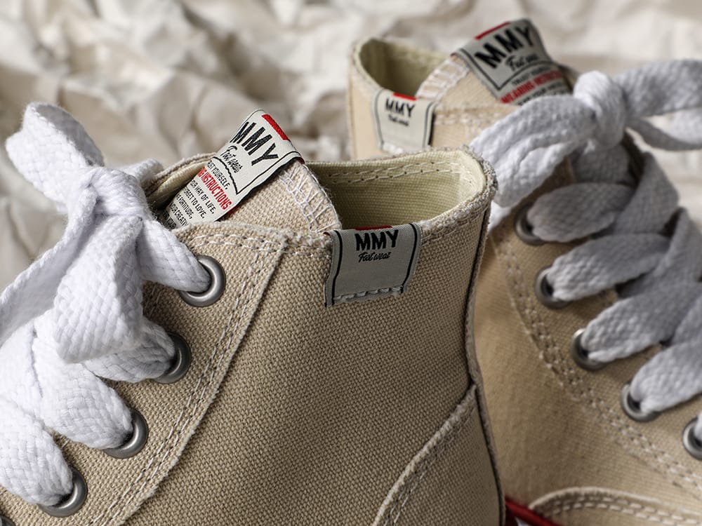 Maison MIHARAYASUHIRO - メゾン ミハラヤスヒロ 2023SS A04FW728 - ピーターソン オリジナルソール キャンバス ハイカット スニーカー 1-002