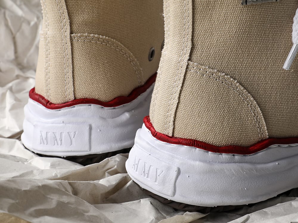 Maison MIHARAYASUHIRO - メゾン ミハラヤスヒロ 2023SS A04FW728 - ピーターソン オリジナルソール キャンバス ハイカット スニーカー 1-005