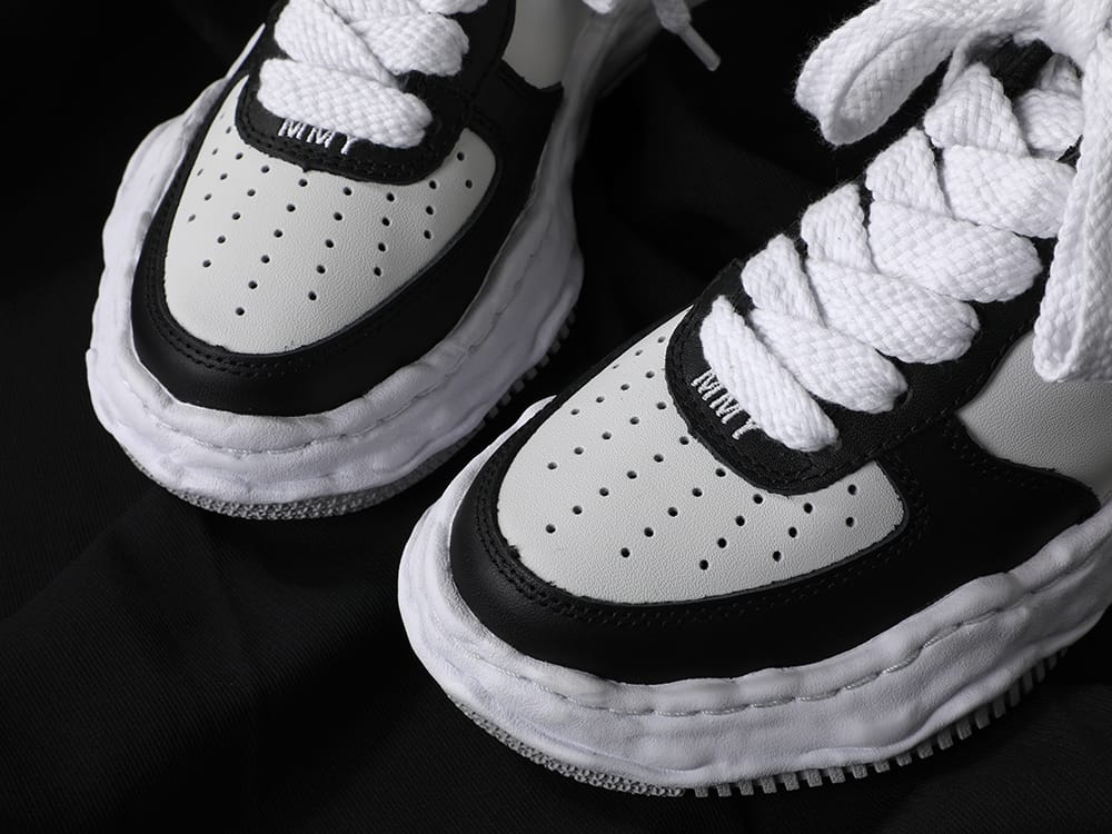 Maison MIHARAYASUHIRO - メゾン ミハラヤスヒロ 2023SS A08FW706 - ウェイン オリジナルソール レザー ロートップ スニーカー 4-003