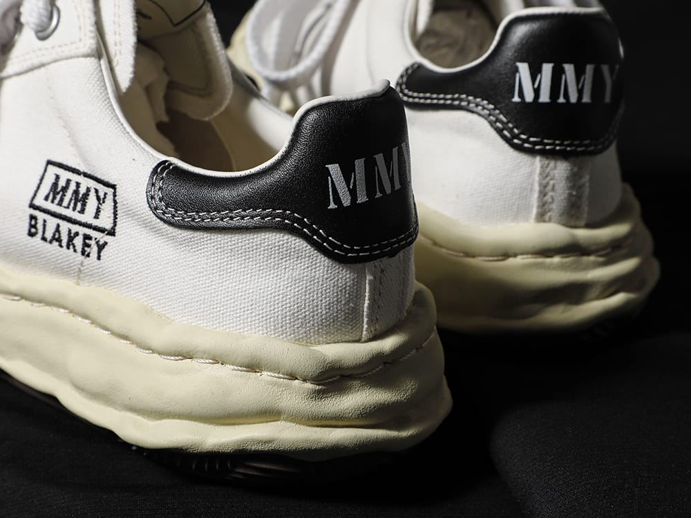 Maison MIHARAYASUHIRO - メゾン ミハラヤスヒロ 2023SS A09FW732 - ブレイキー オリジナルソール キャンバス ローカット スニーカー ヴィンテージ ライク ソール 6-003