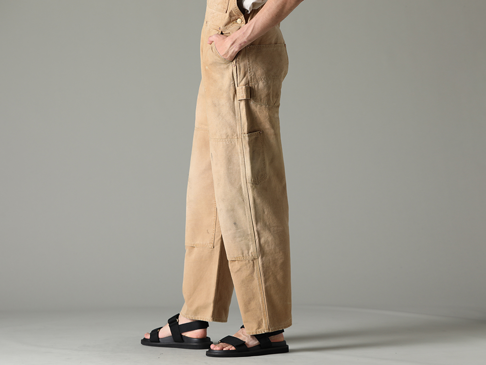 セントマイケル / ユマワン 実用性も兼ね揃えたダブルニー仕様のオーバーオール。 - SM-S23-0000-062(ダブルニー オーバーオール) US9561-Black(メンズ サンダル ブラック) - 3-002