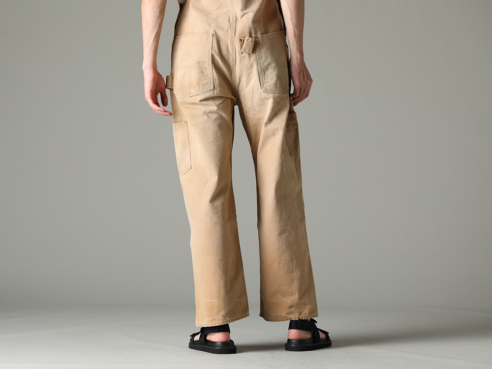 セントマイケル / ユマワン 実用性も兼ね揃えたダブルニー仕様のオーバーオール。 - SM-S23-0000-062(ダブルニー オーバーオール) US9561-Black(メンズ サンダル ブラック) - 3-003