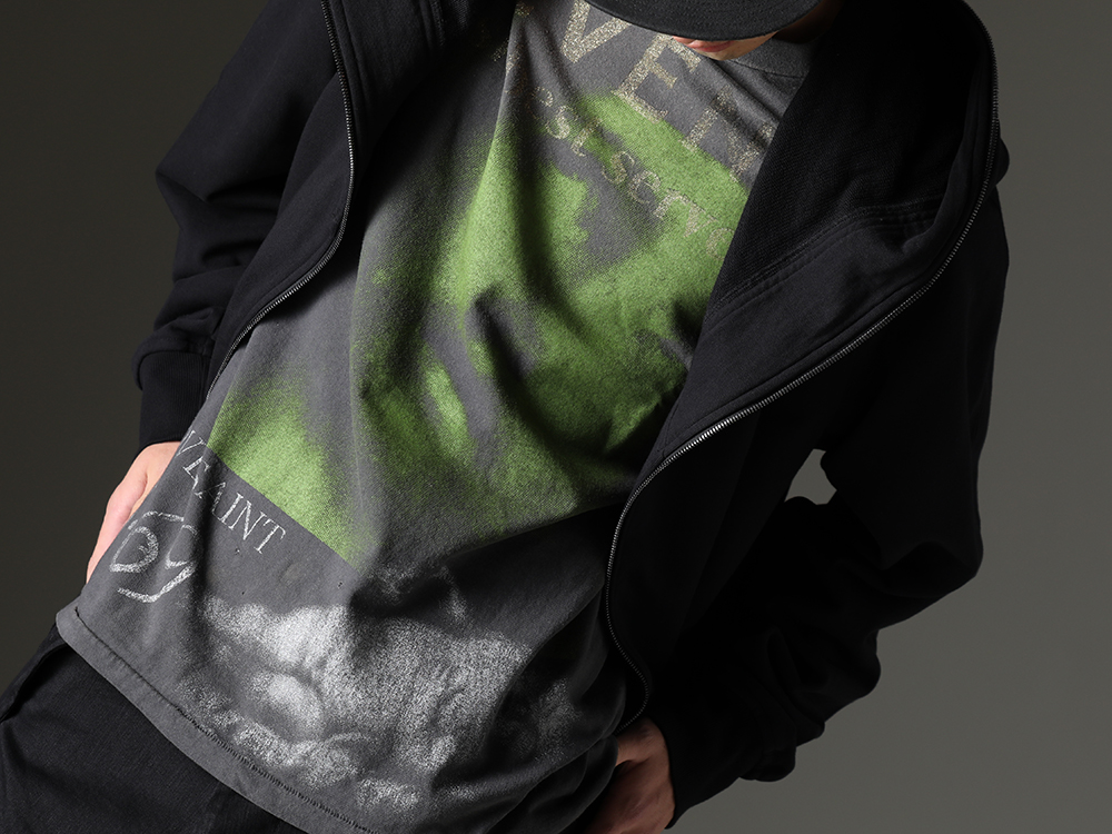 SAINT M×××××× - セントマイケル 細かなディテールが着こなしにバリエーションを生む - SM-S23-0000-085(SAINT M×××××× - セントマイケル × ベルベルジン REVENGE ショートスリーブTシャツ) - 2-009