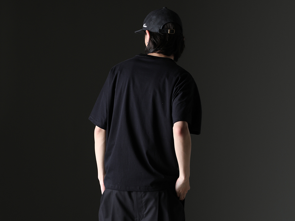 ink / NVCLEAR - Reconstructed band T-shirt of the vintage - ink23-07-M-1(Crack S/S T-shirt - M1) NV_002-Black-Dye(NV LOGO FR ARMY COTTON CAP BLACK DYE) - 2-003