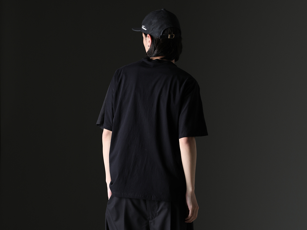 ink / NVCLEAR - Reconstructed band T-shirt of the vintage - ink23-07-L-1(Crack S/S T-shirt - L1) NV_002-Black-Dye(NV LOGO FR ARMY COTTON CAP BLACK DYE) - 2-006