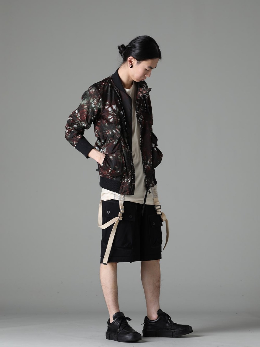 The Viridi-anne D.HYGEN GUIDI WERKSTATT:MÜNCHEN 23SS styling A brand that features items with a high level of design and style. - ST104-0123S-Moss-Black Uneven Dyed Nylon Ox Bomber Jacket Moss Black ST101-0823S-Dusty-White 30/-Soft Cotton Jersey Cold Dye Belt Adjustable T-Shirt Dusty White VI-3607-04-Black Jersey Shorts Black GJ02-BLKT Lace-up Boots - Horse Full Grain Leather - GJ02  M1188 4 rings Combination Facet M2595 Bracelet ring Junction M1250 ring Combination Memories 1-003