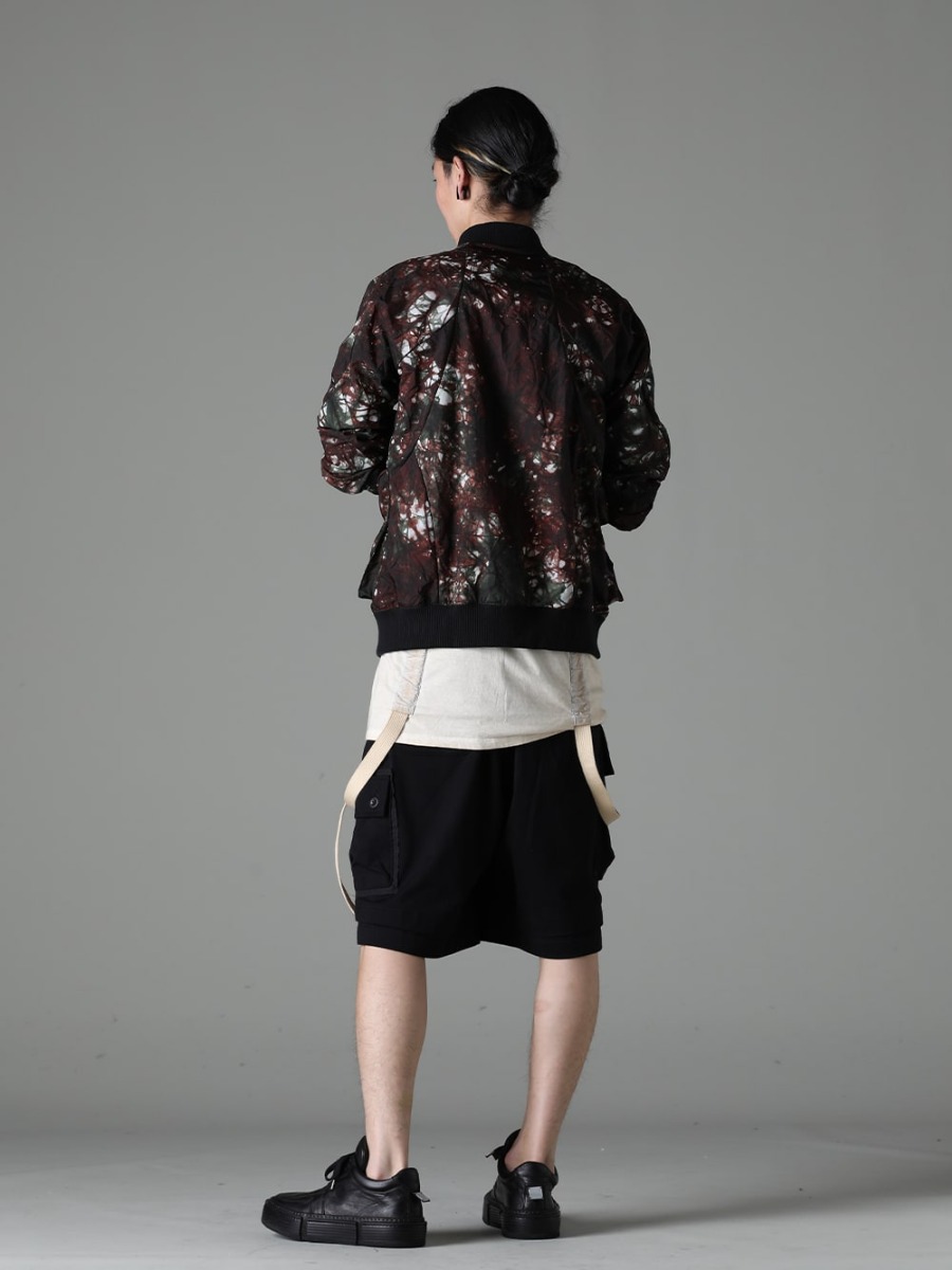 The Viridi-anne D.HYGEN GUIDI WERKSTATT:MÜNCHEN 23SS styling A brand that features items with a high level of design and style. - ST104-0123S-Moss-Black Uneven Dyed Nylon Ox Bomber Jacket Moss Black ST101-0823S-Dusty-White 30/-Soft Cotton Jersey Cold Dye Belt Adjustable T-Shirt Dusty White VI-3607-04-Black Jersey Shorts Black GJ02-BLKT Lace-up Boots - Horse Full Grain Leather - GJ02  M1188 4 rings Combination Facet M2595 Bracelet ring Junction M1250 ring Combination Memories 1-004