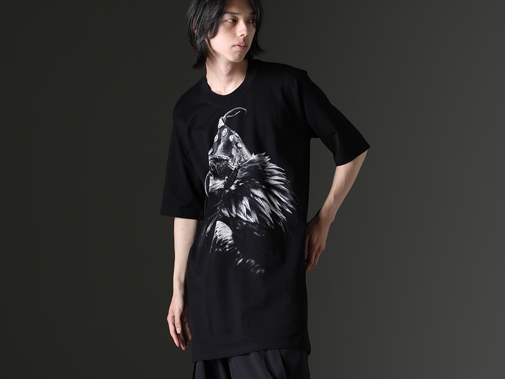 nude:masahiko maruyama - nude:masahiko maruyama oversized short-sleeved T-shirt - RN-002(OVER SIZE EAGLE PRINT SHORT SLEEVE T) - 4-001