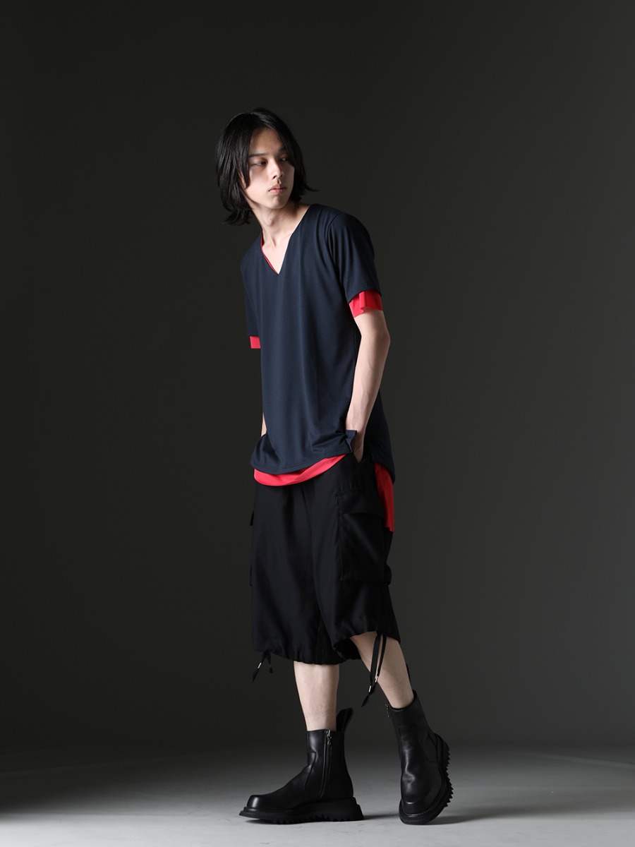 kiryuyrik 2023SS - New items from the kiryuyrik 2023SS collection have arrived! The items are now available in stores and mail order! - KP-HP08-907(Wide Short Cargo Pants) - 3-002