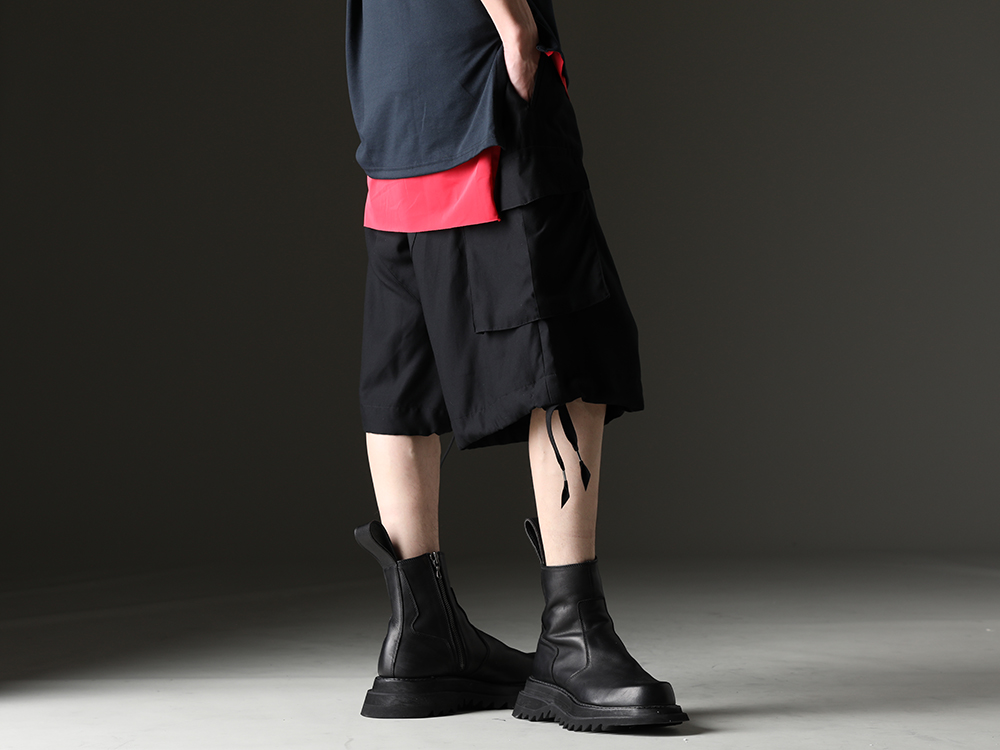 kiryuyrik 2023SS - New items from the kiryuyrik 2023SS collection have arrived! The items are now available in stores and mail order! - KP-HP08-907(Wide Short Cargo Pants) - 3-005