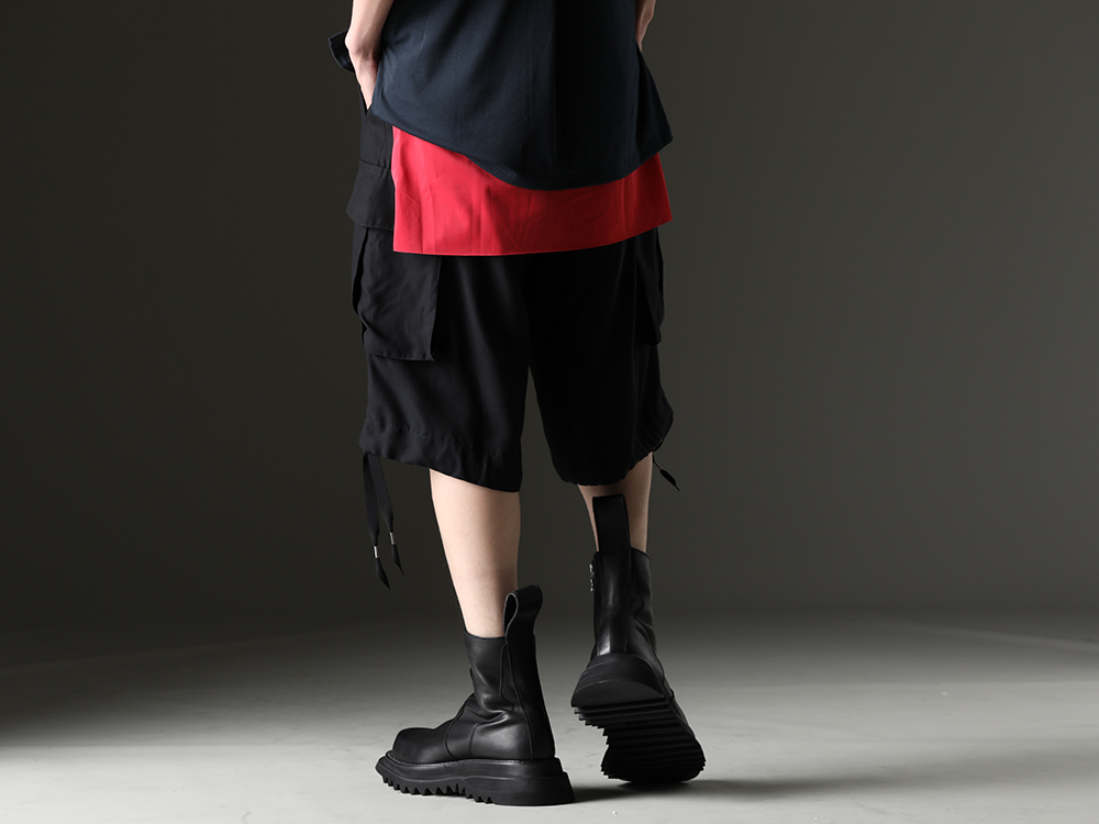 kiryuyrik 2023SS - New items from the kiryuyrik 2023SS collection have arrived! The items are now available in stores and mail order! - KP-HP08-907(Wide Short Cargo Pants) - 3-006