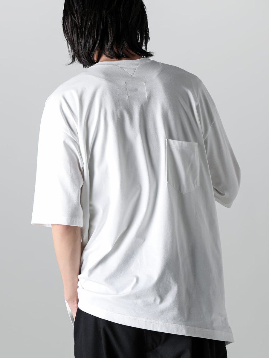 TAKAHIROMIYASHITATheSoloist. 2023SS Unique oversized T-shirt that challenges the concept of 