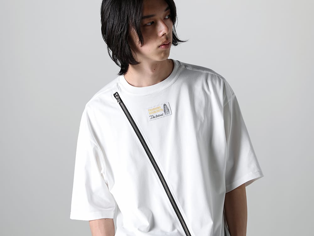 TAKAHIROMIYASHITATheSoloist. 2023SS Unique oversized T-shirt that challenges the concept of 