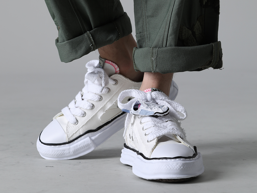 Maison MIHARAYASUHIRO - Now in stock are 71 MICHAEL collaboration sneakers from Maison MIHARAYASUHIRO! Now available in stores and by mail order! - MC231F001M-White(71 MICHAEL×MIHARA YASUHIRO Broken PETERSON witth FIGURE White) - 1-007