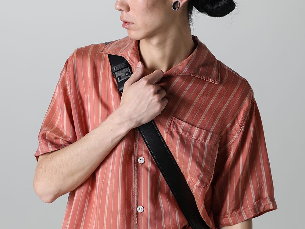 Maison Margiela - メゾン マルジェラ 2023SS 見出し2  - S50DR0003-Pink - ショートスリーブ シャツ ピンク - SB1WG0028 - グラムスラム クラシック スモール 2-003