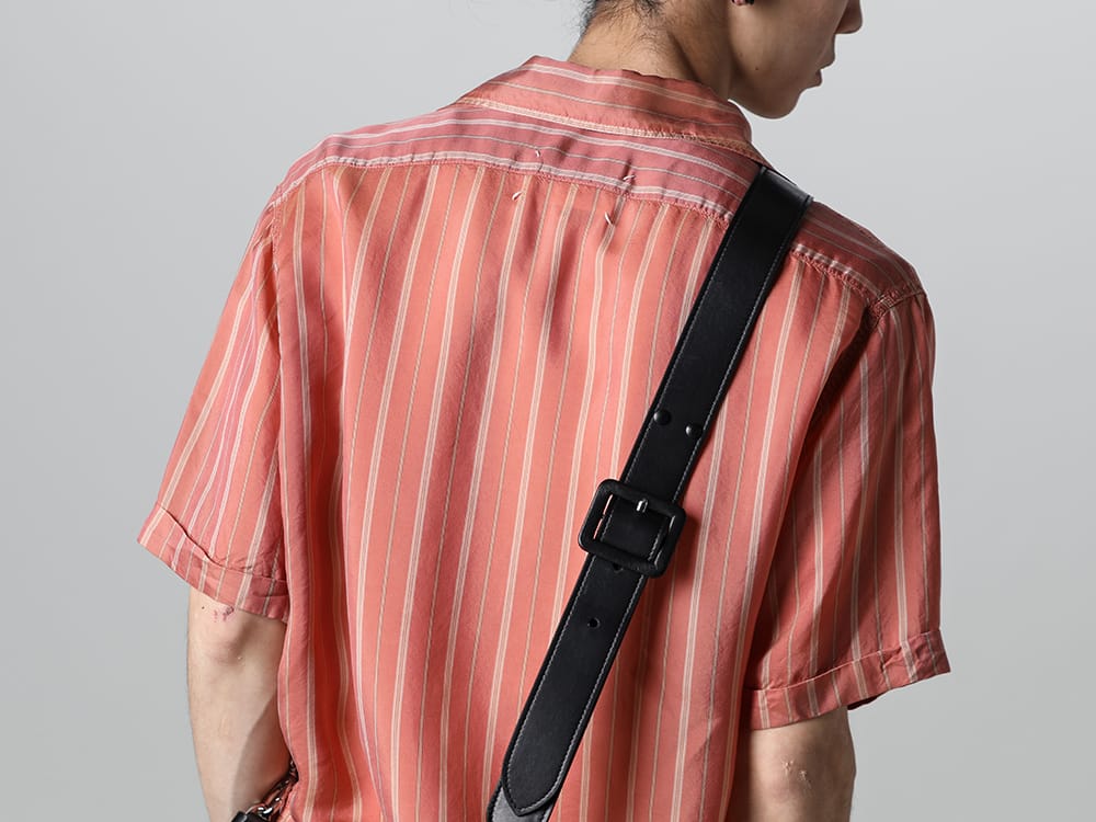 Maison Margiela - メゾン マルジェラ 2023SS 見出し2  - S50DR0003-Pink - ショートスリーブ シャツ ピンク - SB1WG0028 - グラムスラム クラシック スモール 2-004